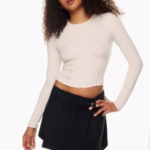 Aritzia Sunday Best Dove Longsleeve